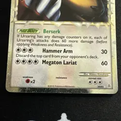 Ursaring Prime HGSS2: Unleashed (UL - 89/95) Ultra Rare Holo Pokemon Card LP/MP - Image 3
