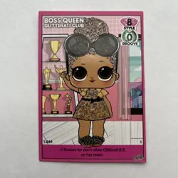 L.O.L. Surprise! Collectible Trading Game Card - Boss Queen #049 - Image 1