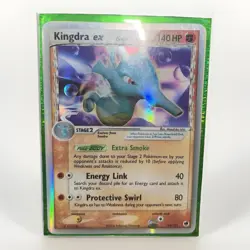 Pokemon TCG EX Delta Species Kingdra ex 94/101 & Seadra 37/101 Card Lot 2006 - Image 1