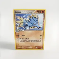 Pokemon TCG EX Delta Species Kingdra ex 94/101 & Seadra 37/101 Card Lot 2006 - Image 3