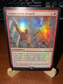 MTG: Underworld Breach FOIL #161, NM Theros Beyond Death Chase Enchantment Card! - Image 2
