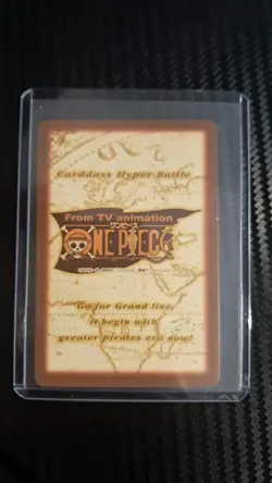 BANDAI One Piece Hyper Battle C365 LUFFY RODGERS HOLO FOIL SCARCE EARLY CARD TCG - Image 2