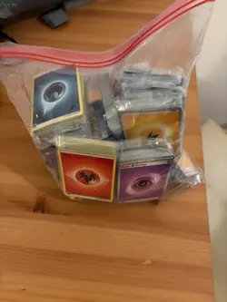 Large Bag of Pokemon Sealed Energy Card Packs - Image 1