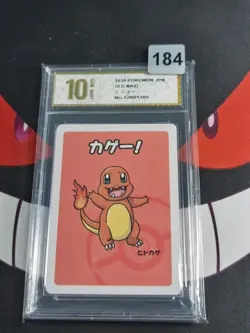 2019 POKEMON PLAYING CARDS JAPANESE CHARMANDER OLD MAID-Pyxis gold 10 - Image 1