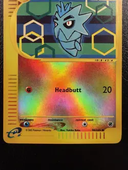 Pupitar 90/165 Reverse Holo Expedition Pokemon Card LP/NM - Image 3
