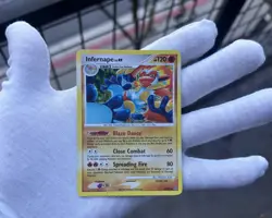 Infernape 3/100 Stormfront Holo Pokemon Trading Card Game PACK FRESH - Image 1