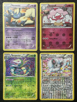 Lot of 4 Radiant Collection Pokemon Cards - Legendary Treasures + Generations LP - Image 1