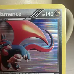 Salamence 8/20 Holo Card Stage 2 140 HP 2012 Pokemon NM - Image 3