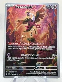Fezandipiti 73/64 Shrouded Fable Illustration Rare – Pokemon TCG Card – NM - Image 1