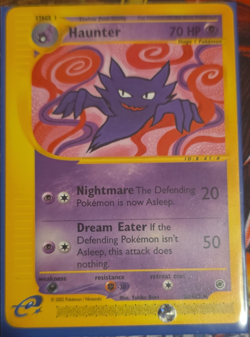 Pokemon Haunter Regular Uncommon 080/165 Expedition Base Set 70 HP Stage 1 Card - Image 1