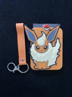 2024 Pokemon TCG S-Chinese Eevee Heroes Silicone Card Holder Flareon YV34 - Image 1