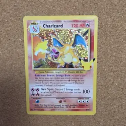 2021 Charizard Pokemon Celebrations Classic Card Holo Rare 4/102 - Image 2