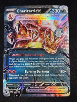 Charizard ex - 196 SVP Promo SV: Scarlet & Violet Promo Cards NM - Image 1