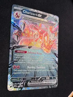 Charizard ex - 196 SVP Promo SV: Scarlet & Violet Promo Cards NM - Image 2