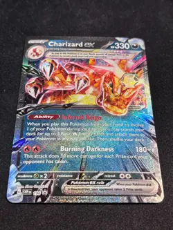 Charizard ex - 196 SVP Promo SV: Scarlet & Violet Promo Cards NM - Image 4