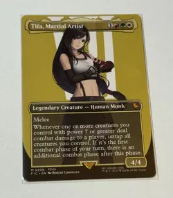 Tifa, Martial Artist (Commander: Final Fantasy) - Borderless - NM Pack Fresh - Image 1