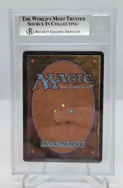 Mox Pearl Magic mtg English Unlimited Beckett Graded BGS 4.5 Vg/Ex+ - Image 2