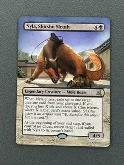 Nyla, Shirshu Sleuth MTG Avatar The Last Airbender Hand Painted Full Altered Art - Image 1