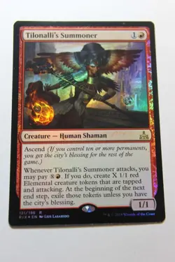 MTG Tilonalli's Summoner x1-Foil -Rivals of Ixalan-Lightly Played - Image 1