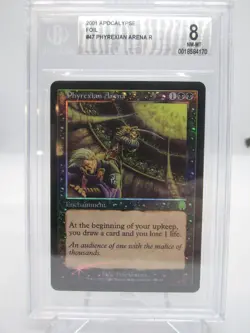 Phyrexian Arena - Foil Magic mtg Apocalypse BGS Beckett Graded 8 - Image 1