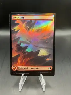 MTG MAGIC THE GATHERING MOUNTAIN 0275 FOIL TARKIR DRAGONSTORM - Image 1