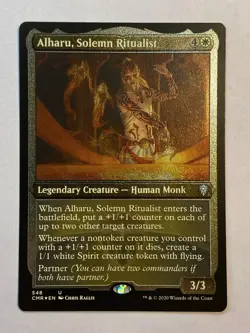MTG - Alharu, Solemn Ritualist - Etched Foil - Commander Legends - Image 1
