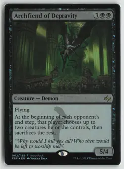 Archfiend of Depravity 62 Fate Reforged Promos MTG Foil LP - Image 1