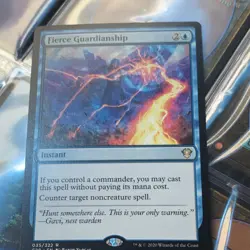 Magic: The Gathering Fierce Guardianship Commander 2020 Rare Instant Regular - Image 1