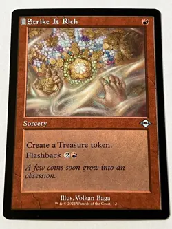Strike It Rich 12 MTG Modern Horizons Timeshifts 2024 Mint - 9.0 + Non Foil - Image 4