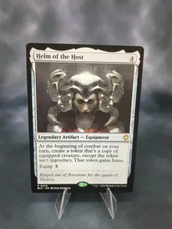 Helm of the Host Commander: Bloomburrow Regular - Image 1