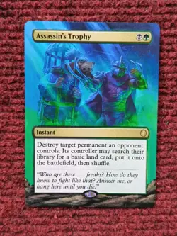 Assassin's Trophy Teenage Mutant Ninja Turtles Eternal Hand Painted Altered Art - Image 2