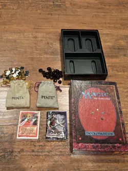MTG Deckmaster Box With Accessories WOC6550 1994 WOTC Magic🔥🔥 742818065504 - Image 1