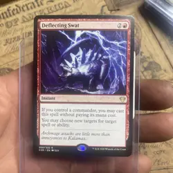 Wizards of the Coast Deflecting Swat Commander 2020 Rare Red Instant Regular - Image 1