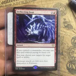 Wizards of the Coast Deflecting Swat Commander 2020 Rare Red Instant Regular - Image 3