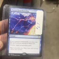 Wizards of the Coast Fierce Guardianship Commander 2020 NM - Image 1