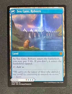 Sea Gate, Reborn MTG Zendikar Rising Mythic NM/M Magic MTG - Image 1