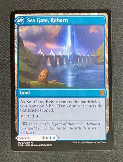 Sea Gate, Reborn MTG Zendikar Rising Mythic NM/M Magic MTG - Image 2