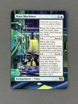 Does Machines MTG Teenage Mutant Ninja Turtles Hand Painted Extended Altered Art - Image 1