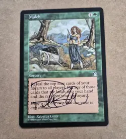 Mulch - Stronghold - Magic the Gathering MTG Nice! - Image 1