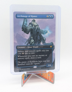 MTG - Archmage of Runes - Borderless Rare #304 - Foundations NM - Image 1
