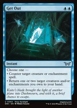 4x Get Out NM-Mint, English Duskmourn MTG Magic - Image 1