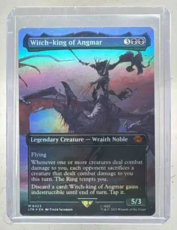 Witch-king of Angmar 2023 MTG Lord the Rings Tales Middle-Earth #0423 Foil (A) - Image 1