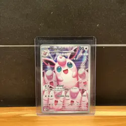 Wigglytuff 2025 Phantasmal Flames FA Holo Illustration Rare 105/094 Pokemon - Image 1