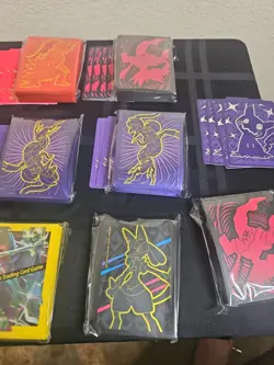 Lot Of 10 Sealed Pokemon Sleeve Packs + 8 Sets Dividers - Image 3