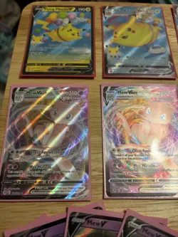 Pokemon Card Lot Mew Pikachu Arceus Plus More Bonus Sleeves - Image 2