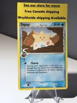 Togepi - 41/101 - Non Holo Common EX Dragon Frontiers - Pokemon Card NM/LP - Image 1