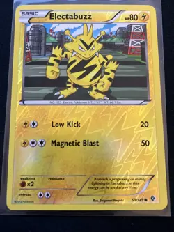 Electabuzz 53/149 Boundaries Crossed Pokemon TCG Reverse Holo Lightly Played - Image 1