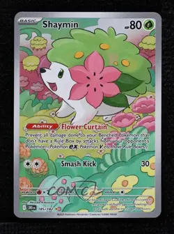 Shaymin Illustration Rare Pokemon Destined Rivals (DRI) #185 - Image 1