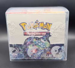 Pokemon TCG Stellar Crown Booster Box Sealed With Case - Image 1