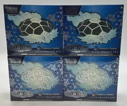 Lot of (4) POKEMON CENTER Stellar Crown PC Elite Trainer Boxes SEALED/NEW - Image 1
